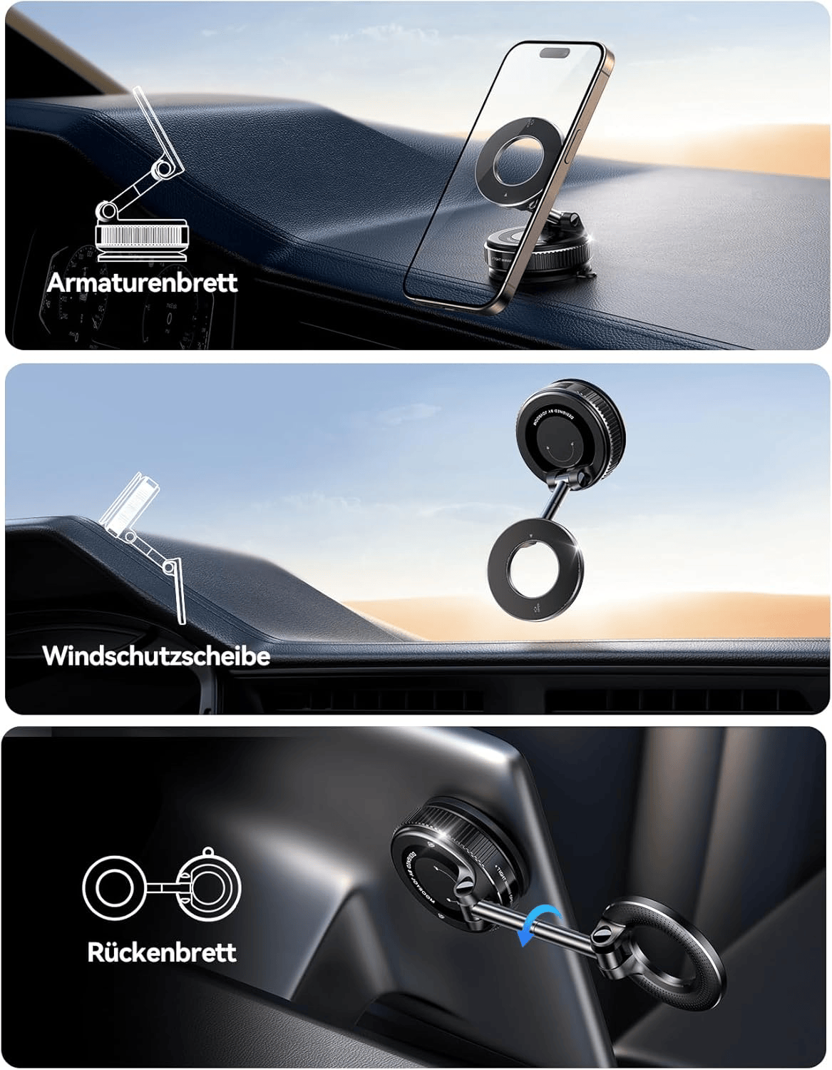 Magnetic phone holder